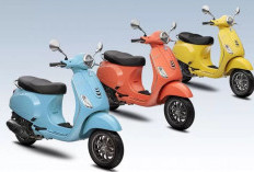 New Vespa LX 125 Tampil Lebih Stylish dengan Warna dan Desain Baru