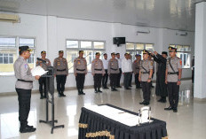 Polres OKI Lakukan Sertijab, Kapolsek Teluk Gelam dan Jejawi Dimutasi