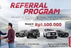 Mitsubishi Luncurkan Program Referral: Dapatkan Reward hingga Rp 1,5 Juta! Dari Xpander hingga Pajero Sport