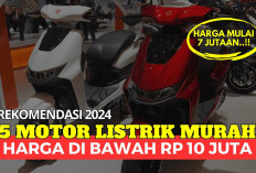 5 Rekomendasi Motor Listrik untuk Kaum Budget Pas-pasan, Harganya di Bawah 10 Juta!  