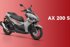 QJMotor Unjuk Gigi dengan Produk Skutik AX 200 S 2025 Mirip Yamaha Aerox, di EICMA 2024