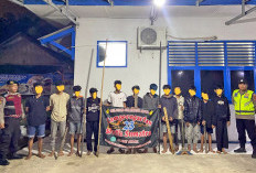 Satreskrim Polres OKI Gagalkan Tawuran, 18 Remaja Diamankan