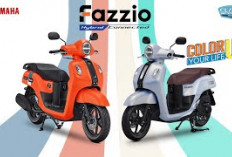 Yamaha Perkenalkan Fazzio Hybrid Connected: Kombinasi Warna Baru dan Fitur Premium untuk Anak Muda