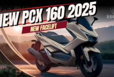 Honda PCX 160 2025 Tampil Lebih Mewah, Resmi Menggebrak Pasar Skutik Premium Indonesia, Segini Harga Terbaru!