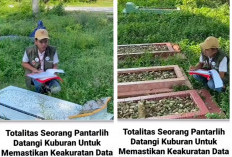 Gokil, Petugas Pantarlih Cocokkan Data Pemilih Yang Meninggal Dunia Hingga ke Kuburan