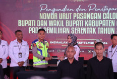 Amankan Pengundian Nomor Paslon di KPU, Polres Ogan Ilir Turunkan 250 Personel