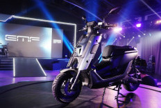 Motor Listrik Yamaha EMF 2024, desain futuristik dan sporty Mampu Melaju 65 Km dengan Satu Kali Isi Baterai!